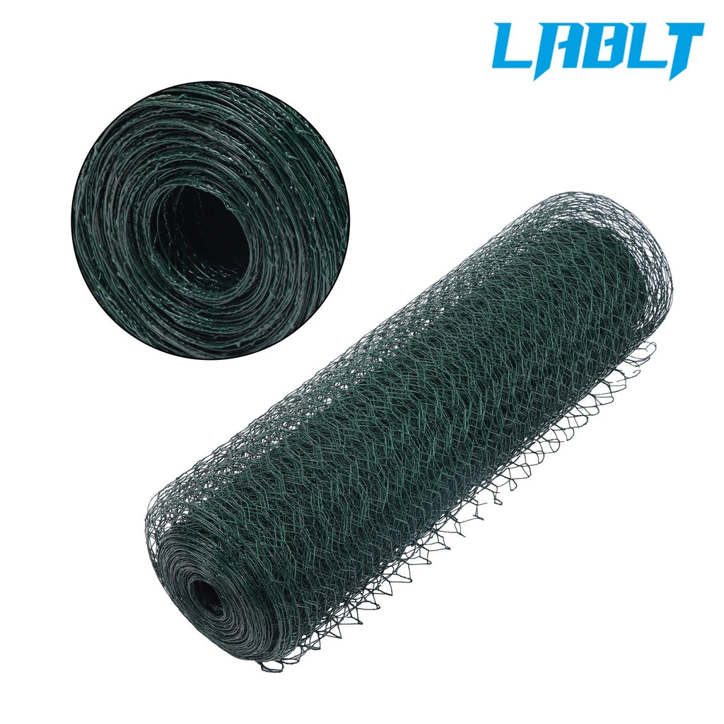 Rectangular Hexagonal Iron Wire Fence Net 24in x 100ft Hole Mesh Fencing