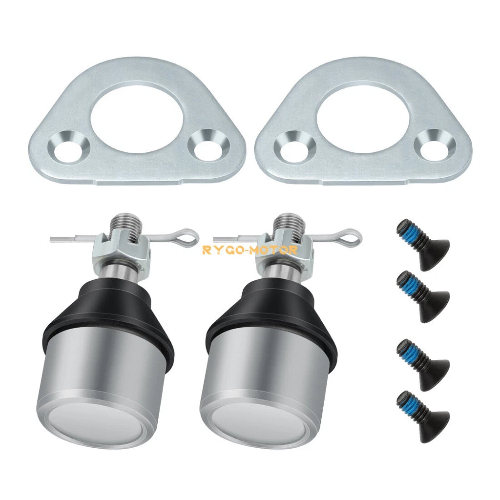 2X Ball Joint & Bracket Kit for Polaris Big Boss 250 300 350 400 500 (1989–1999)