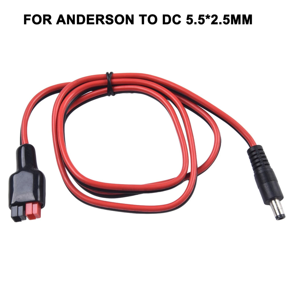 Solar Adapter Cable for 12V/24V Systems (Red/Black, PVC Insulation)
