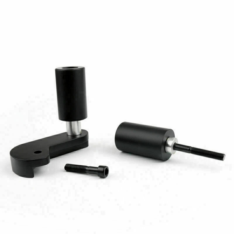 Frame Sliders Crash Protector for Suzuki GSXR 600/750 (No Cut, Black)