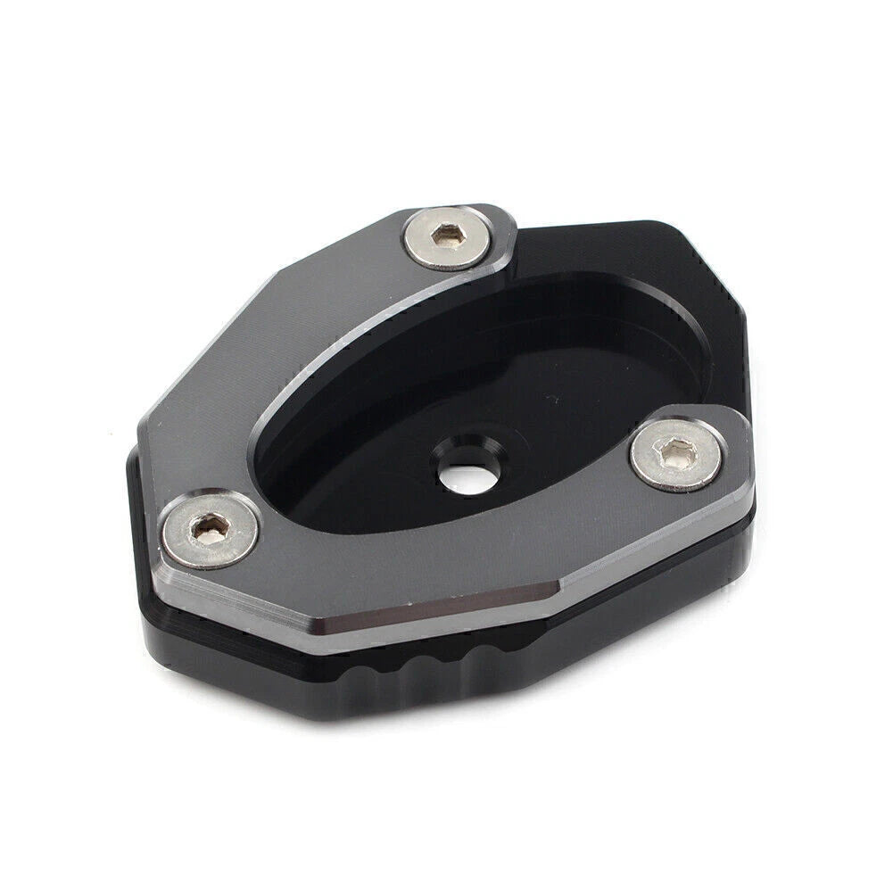 Side Stand Kickstand Plate Pad for KAWASAKI Z900/Z650/NINJA 650R 2017 Titanium