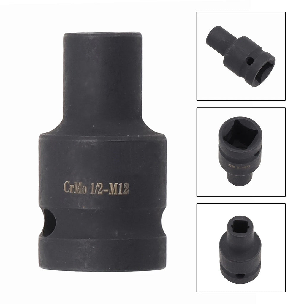 Heavy Duty Square Tap Socket with 12" Driver for Pneumatic Ratchet Wrench