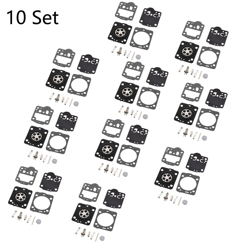 Set of 10 Carburetor Diaphragm Kit for Husqvarna 235 236 240 435 (RB-149)