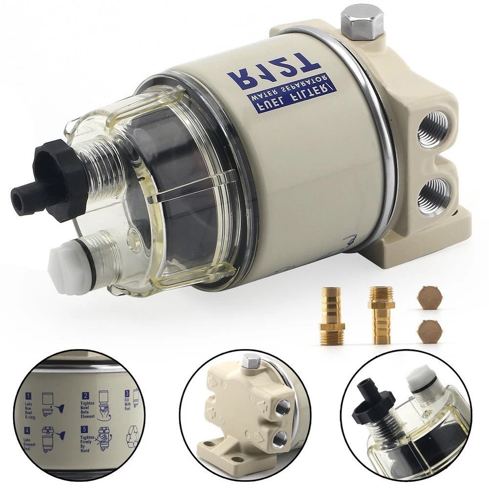 R12T Fuel Water Separator for Low Sulfur Diesel Fuel Systems