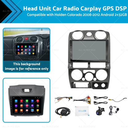 Head Unit Car Radio with Carplay GPS DSP for Holden Colorado (2012–2023)