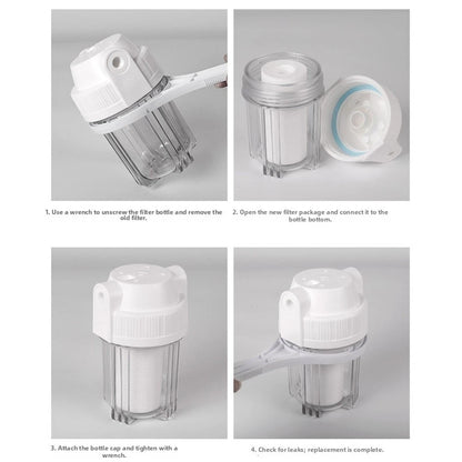 5 Inch Water Filter Bottle for Home and Outdoor Use