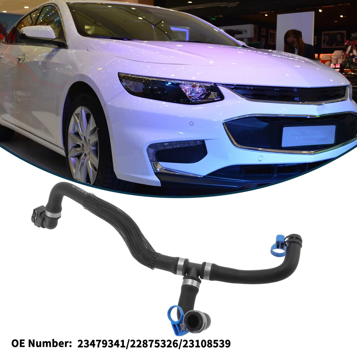 Radiator Hose Heater Hose for Buick Regal 2.0L (2014–2017) No. 23479341 Rubber
