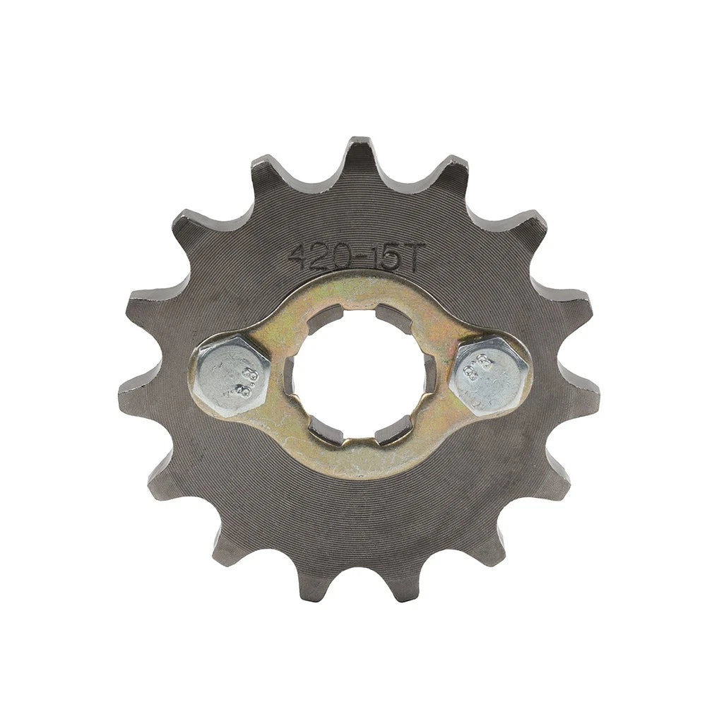 15T Front Sprocket 420 Chain for ATV Pit Bike 110cc 125cc 140cc