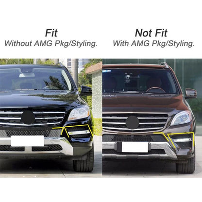 Left Fog Light Cover for Mercedes ML-Class (2012–2015) #1668850774
