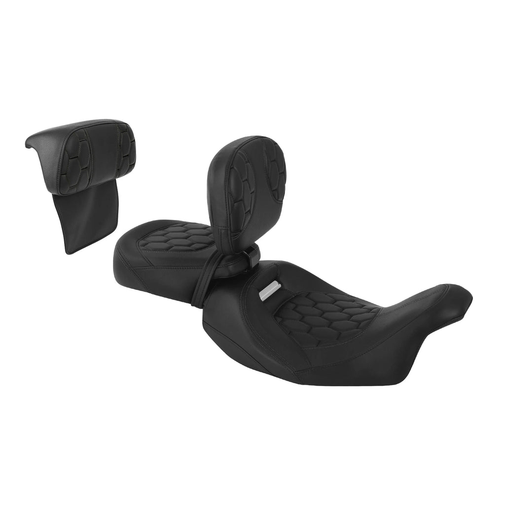 Seats & Backrest Pad for Harley Touring Models (2014–2023)