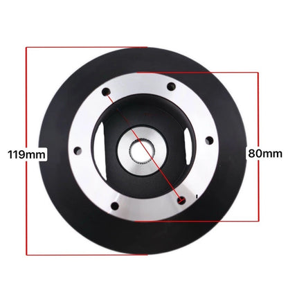 Aluminum Alloy Steering Hub Base Adapter for Subaru Impreza WRX (2008–2014)