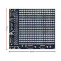 16x16 LED Board for SMD Soldering Practice (5V DC)