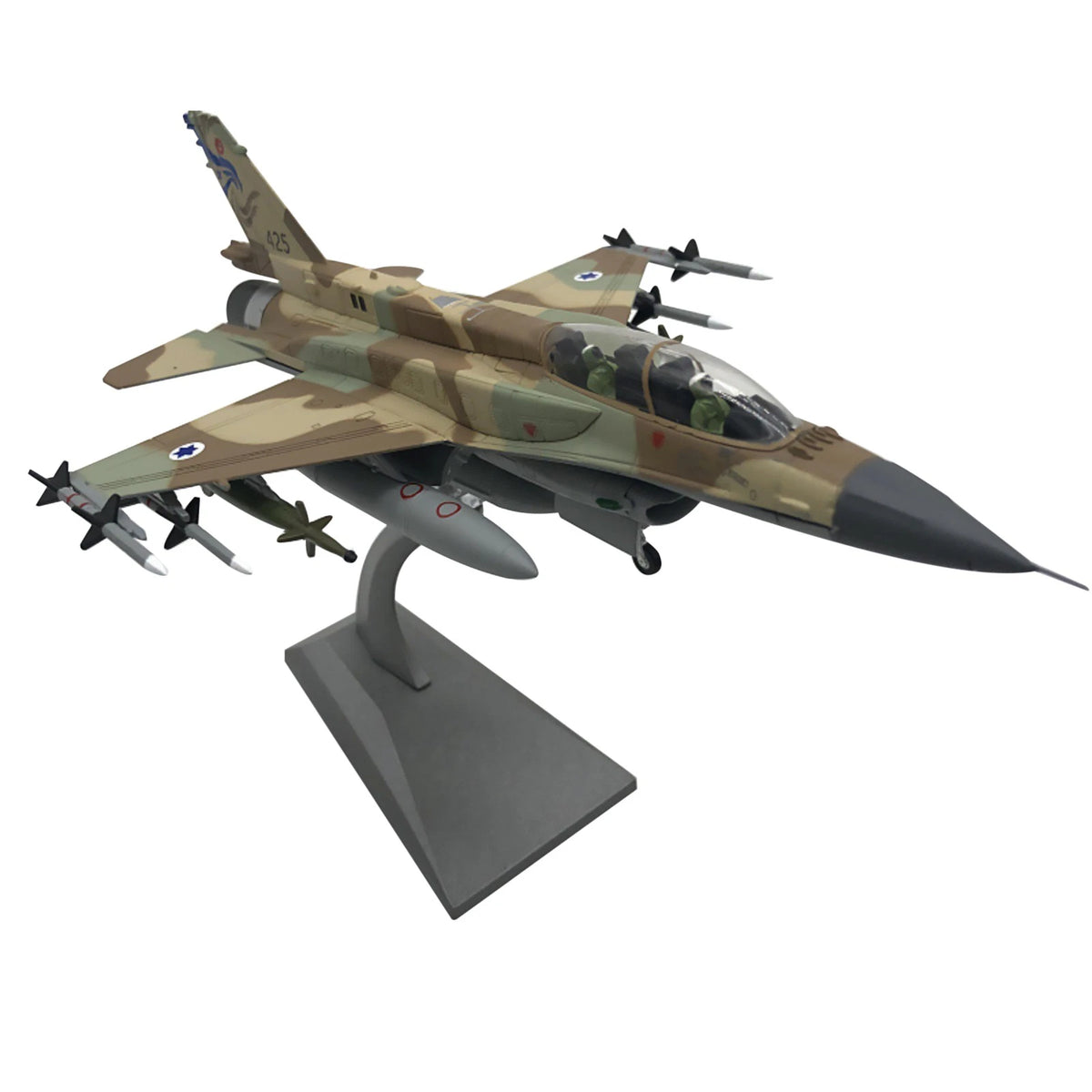 F-16I Fighter Aircraft Model Display for Israeli Air Force (1/72 Scale)
