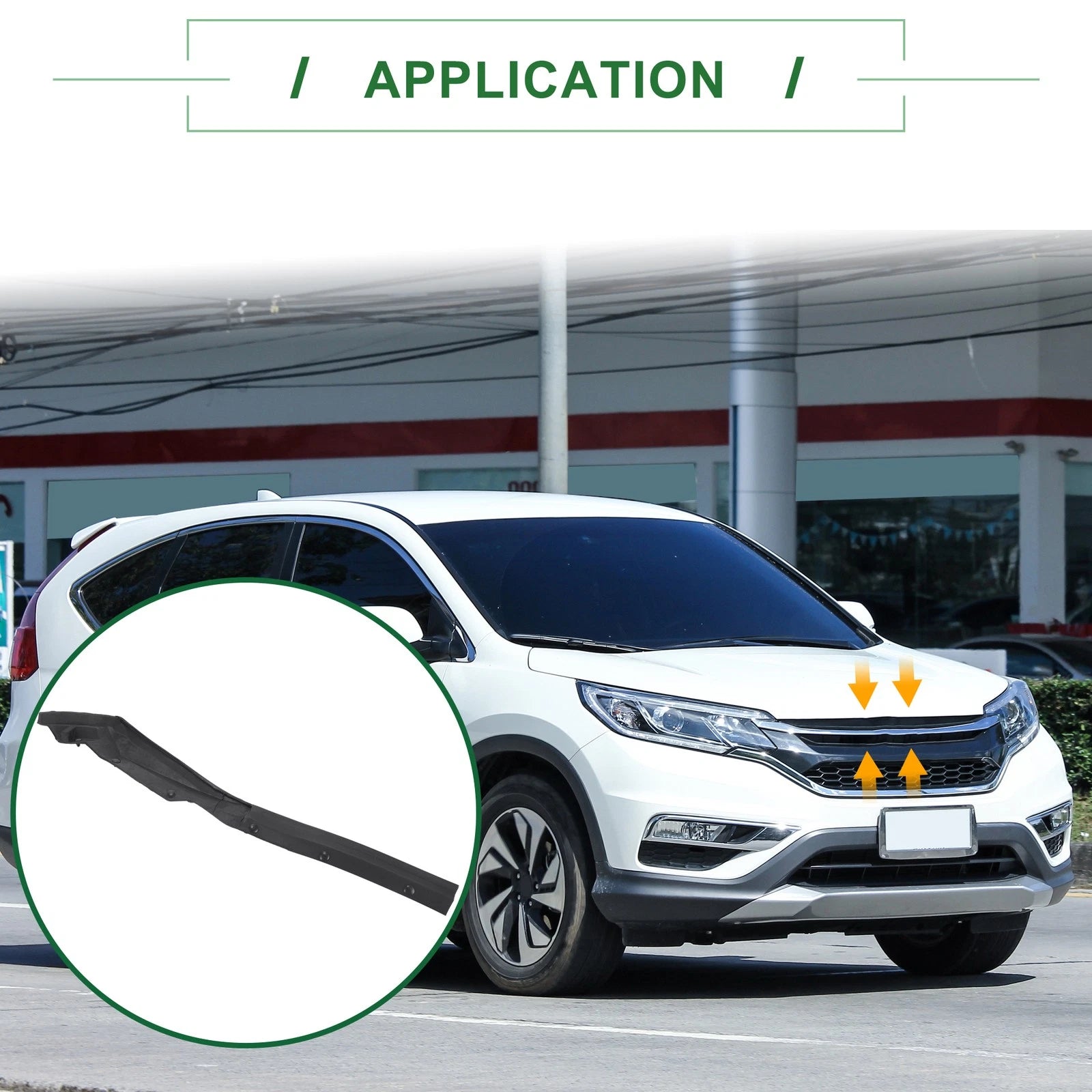 Left Engine Hood Sealing Strip Replacement for Honda CR V (2007–2009)