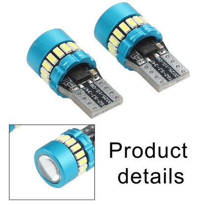 T10 LED License Plate Light for Ultra Bright White Red Yellow (12V 24V)