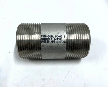 316/316L Stainless Steel Pipe 1-1/4 NPT for McMaster-Carr (4548K245)