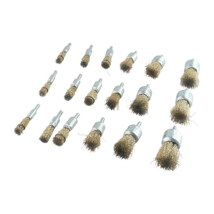 1" Wire Brush with 6mm Shank for Copper Plating