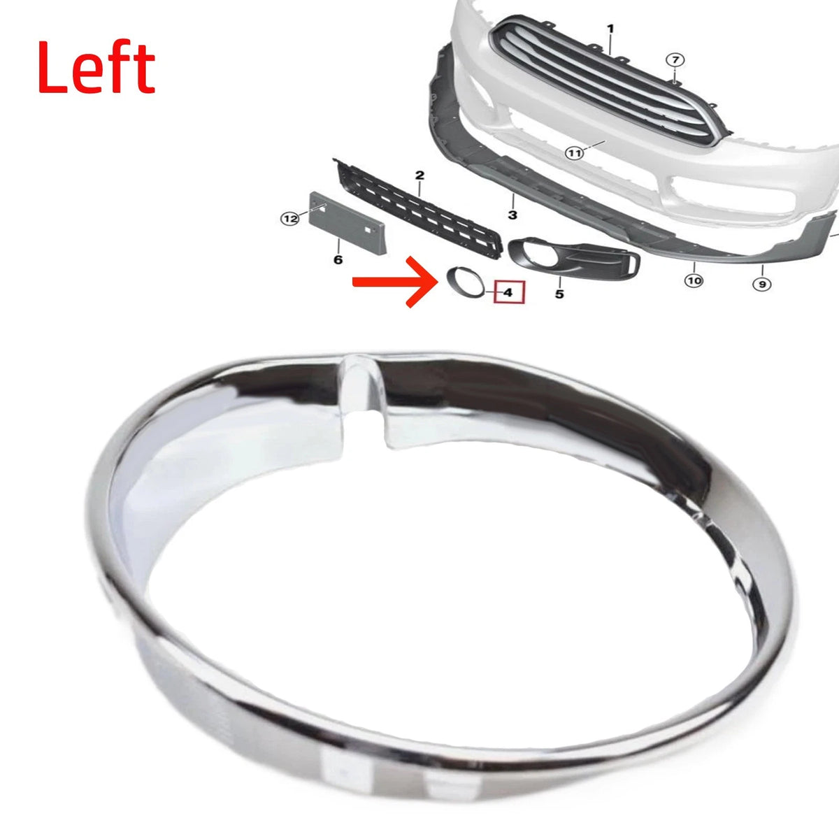 Driver Side Trim for Mini Countryman (2010–2016)