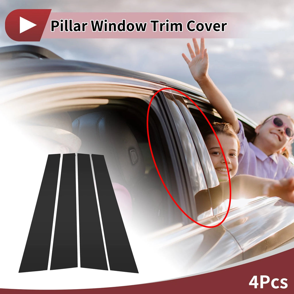 Door Pillar Window Trim Front Left Right for Volkswagen Passat (2006–2010)
