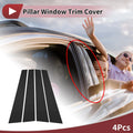 Door Pillar Window Trim Front Left Right for Volkswagen Passat (2006–2010)