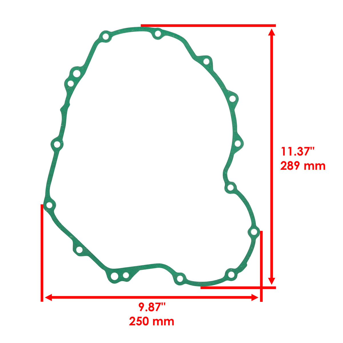 Clutch Cover Gasket Replacement for Honda CBR500R (2013–2015)
