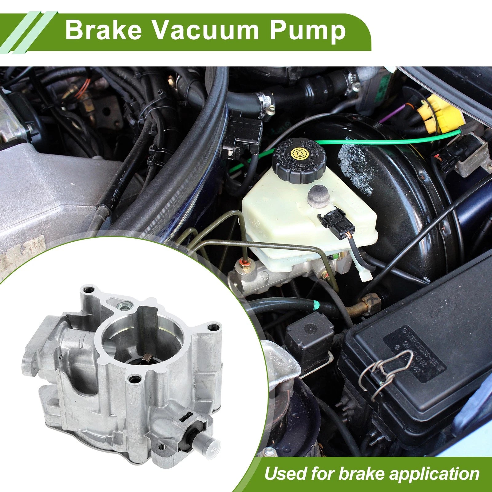 Engine Vacuum Pump Replacement for Audi A4 2010–2016 1 Pc
