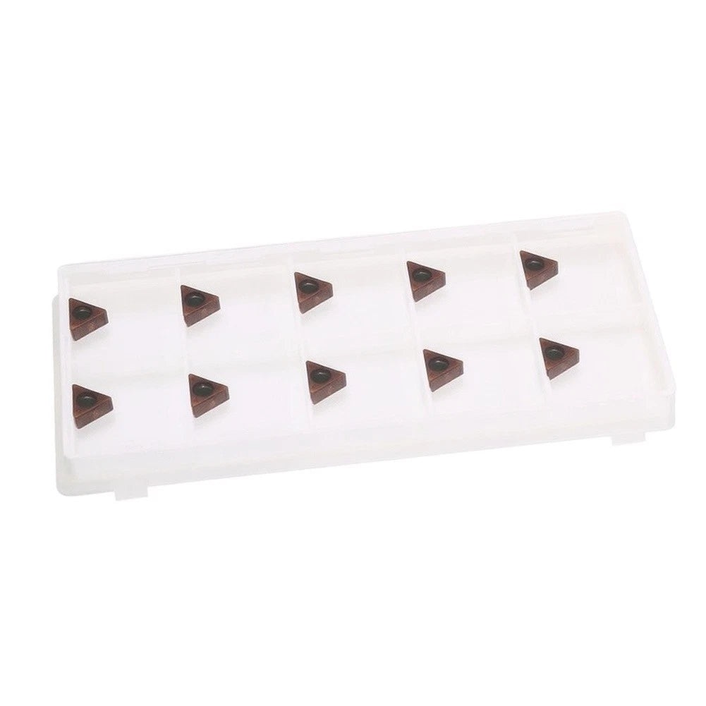10PCS Tungsten Steel C Angle Turning Inserts for Chamfering