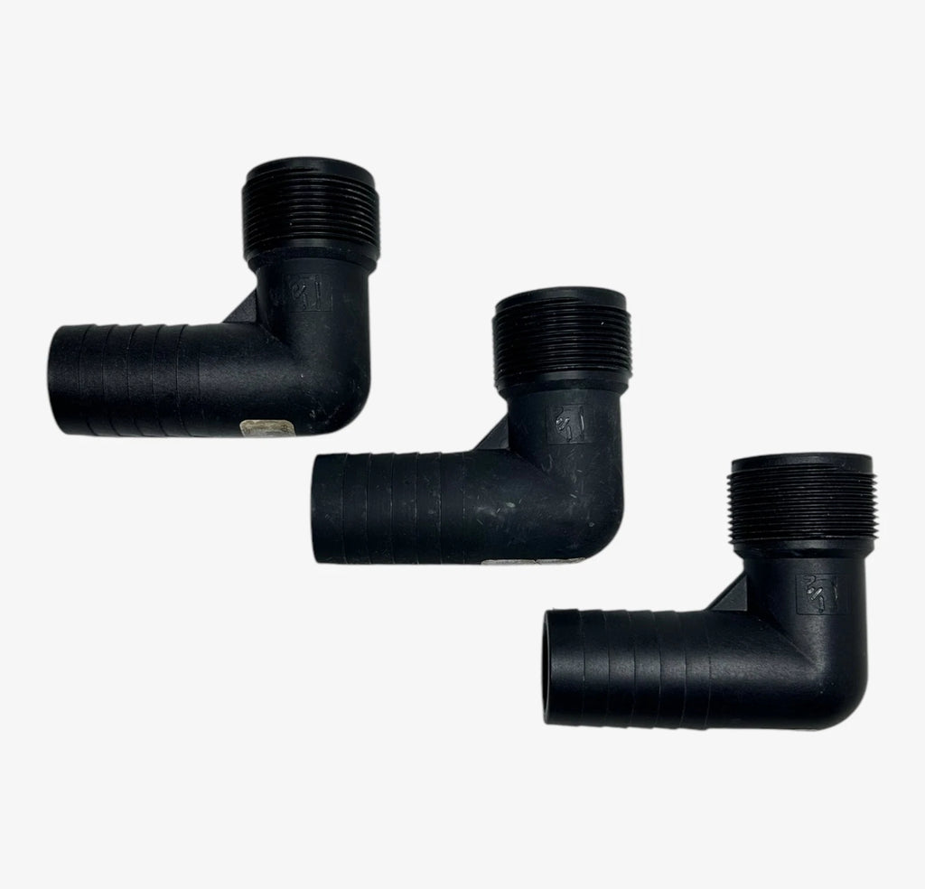 3X Marelon 901004 Marine Grade 1 1/2" Elbow