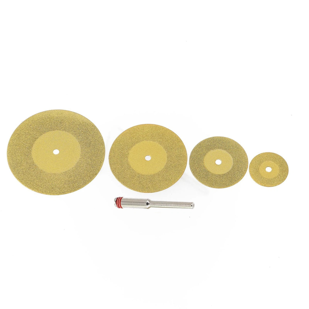 5x Mini Diamond Cutting Disc for Rotary Tools - TiN Coated Circular Blade