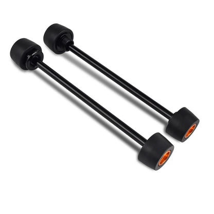 F & R Fork Protectors Axle Sliders for KTM SMC 690R (2012–2016)