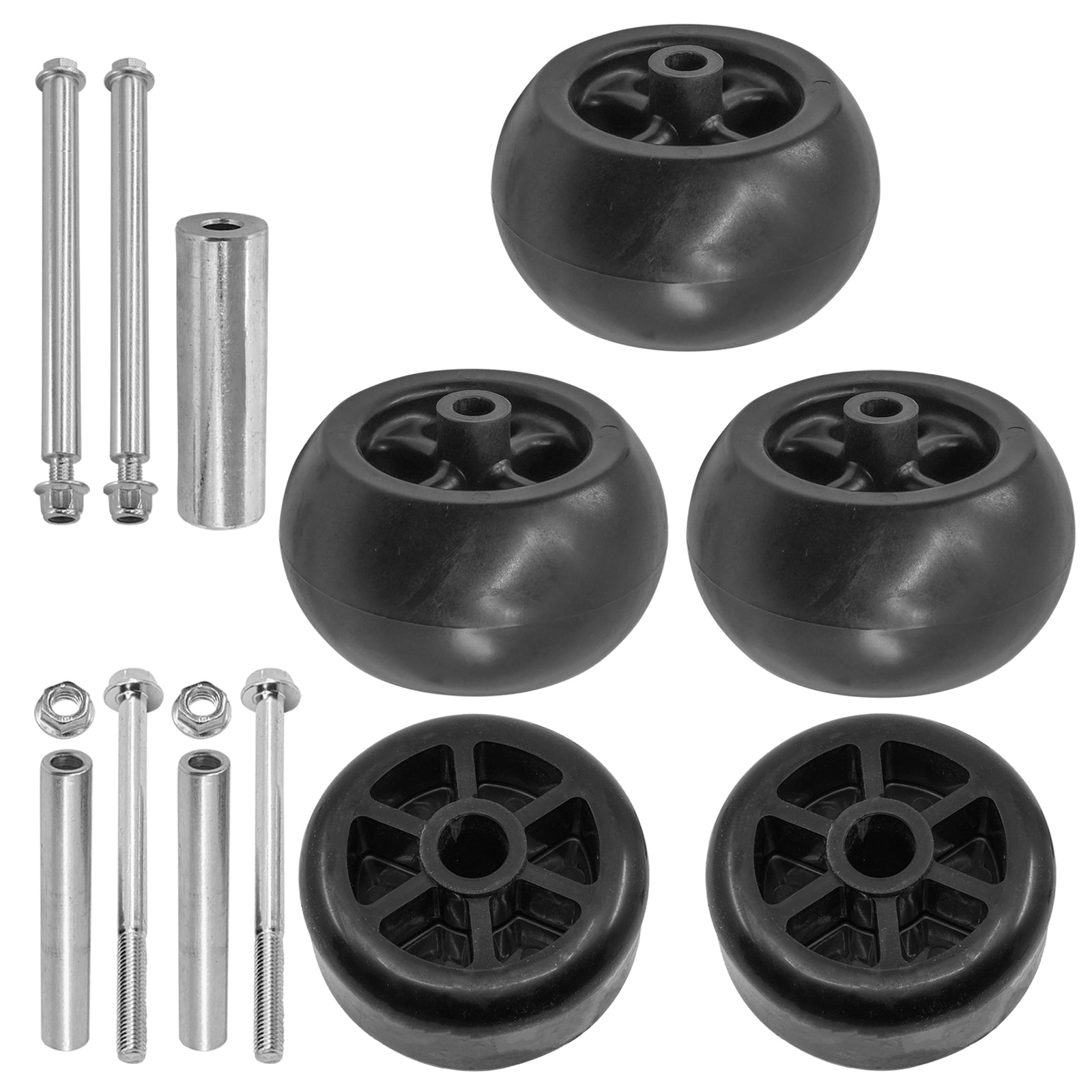 Mower Wheel and Axle Anti Scalp Replacement for John Deere (2000–2009)