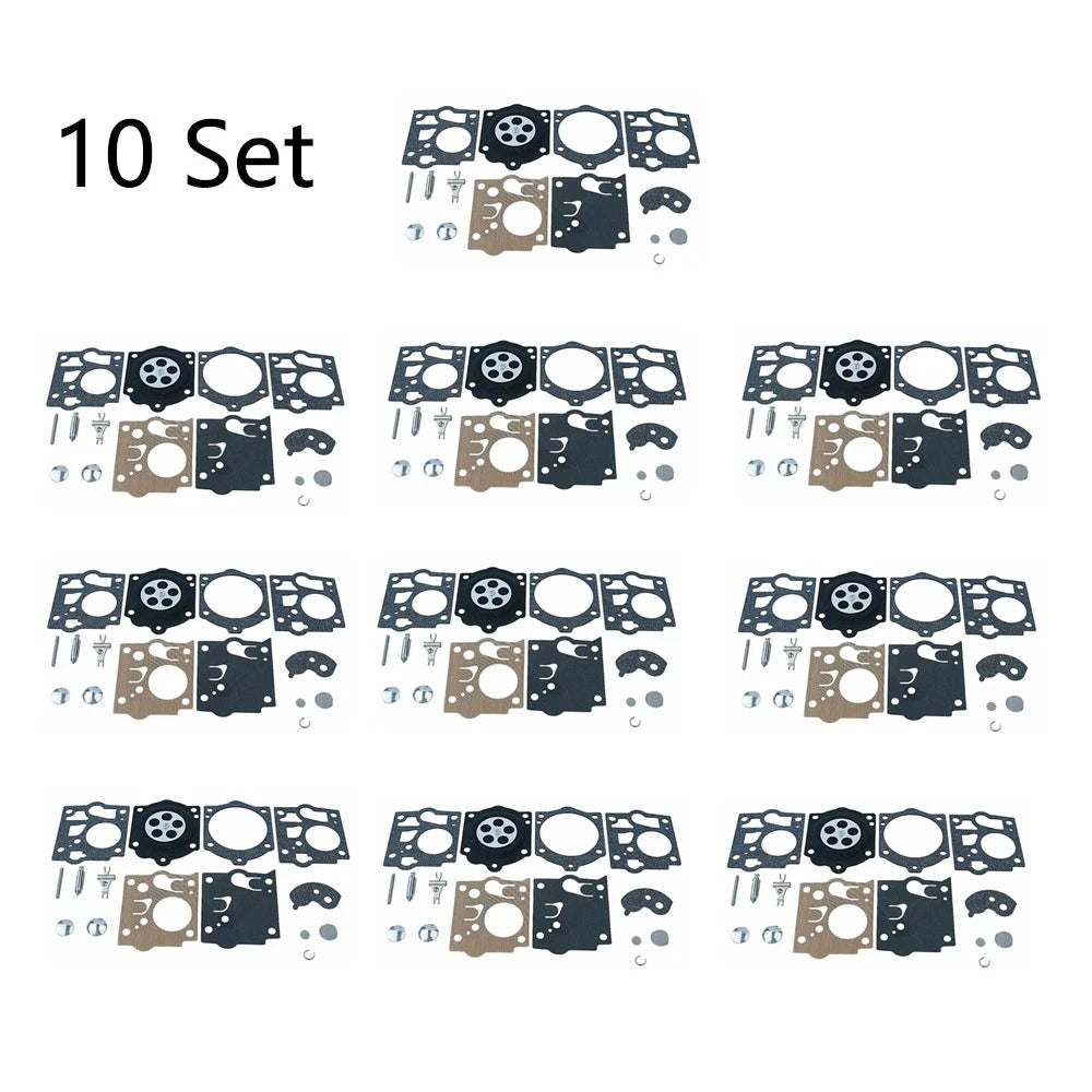 Set of 10 Carburetor Repair Kits for McCulloch Homelite Echo K10-SDC