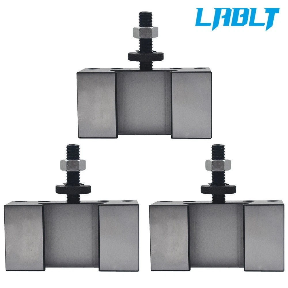 3X Quick Change Tool Post Turning & Facing Holder for Lathe (250-301)
