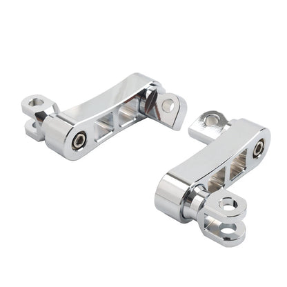 Foot Peg Mount Extensions For Harley Sportster XL883 XL1200 Softail Touring Dyna