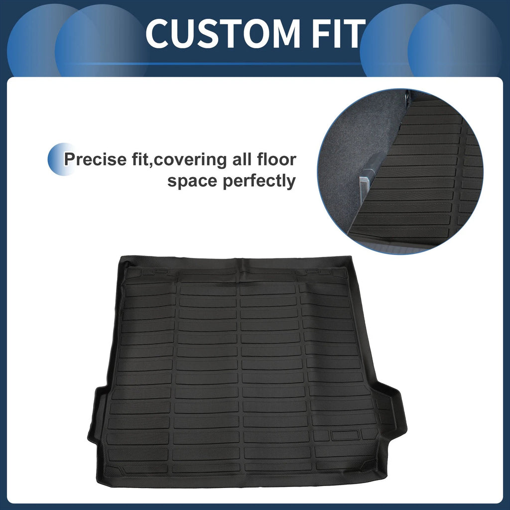 Trunk Mat for BMW X5 (2019–2024) TPE Cargo Liner Replacement Black