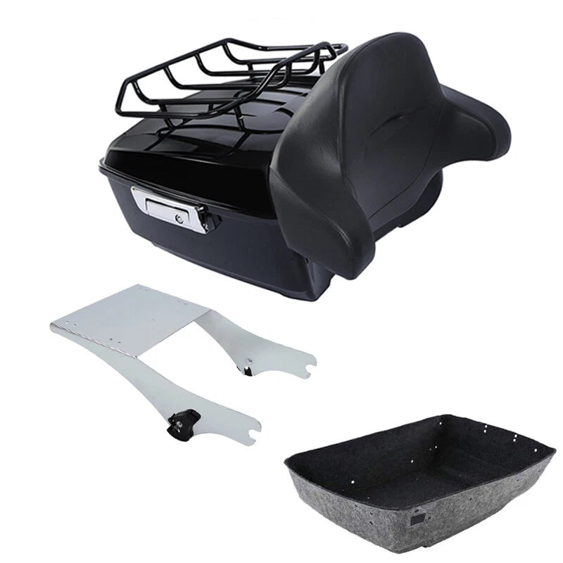 Trunk Pad Mount Rack for Harley Touring Electra Glide FLHT (1997–2008)