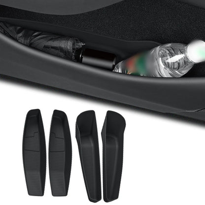 Set of 4 Door Side Pocket Storage Boxes for Tesla Model Y (2025)