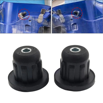 2 Pieces Polyurethane Rear Side Engine Hood Support Cover for Peterbilt 587 (2007–2023)