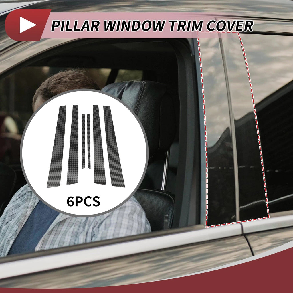 Door Pillar Window Trim Kit for Mitsubishi Lancer (2008–2017)