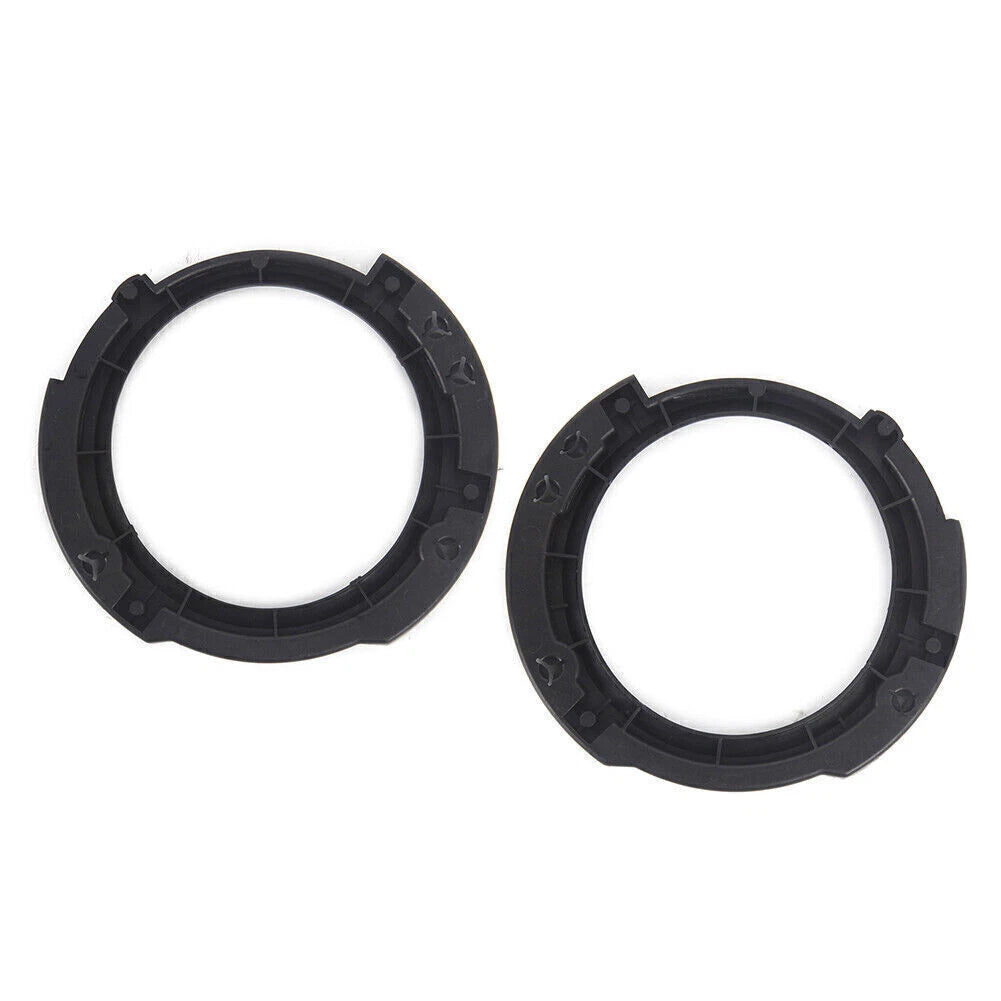 2X LED Headlight Bezel Mounting Ring Bracket for Jeep Wrangler JK (2007–2017)