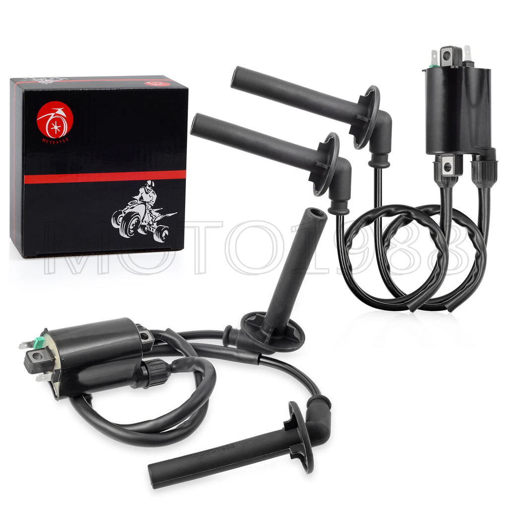 2X Ignition Coil with Spark Plug Cap for Honda ST1100 (1991–2003) #30700-KAF-010