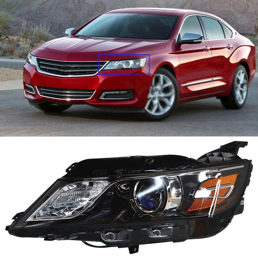 Driver Side Halogen Headlight for Chevrolet Impala (2015–2020)