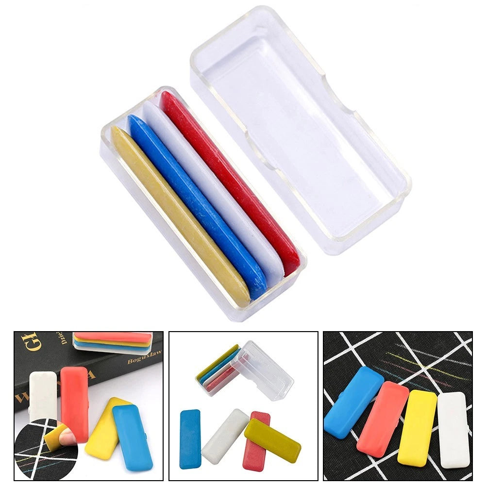 Sewing and Cutting Tool Set with Bright Colors Easy Erase