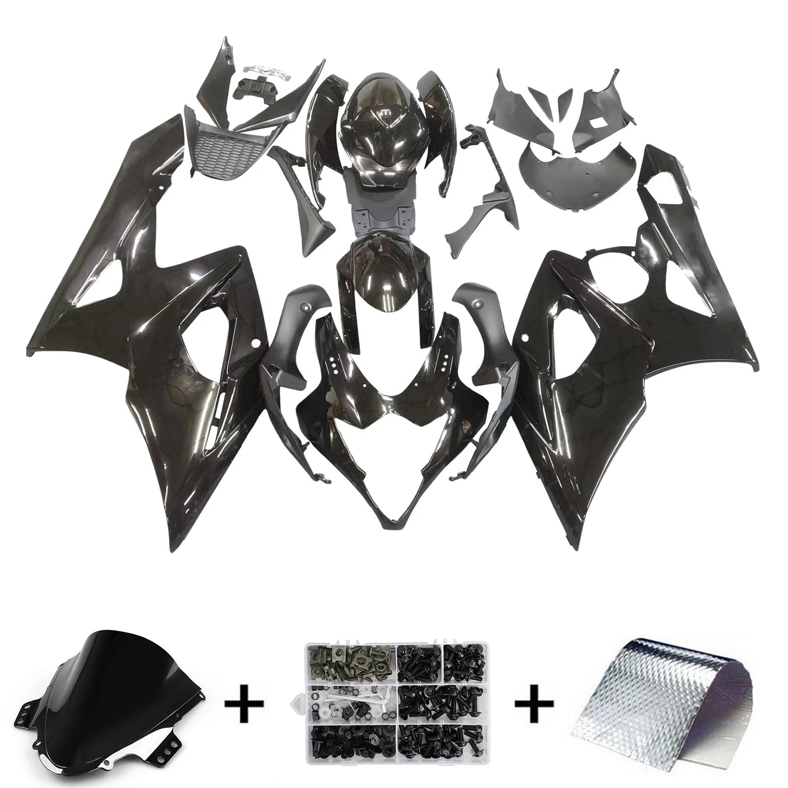 Injection Fairing Kit for Suzuki GSXR1000 (2005–2006) - ABS Plastic