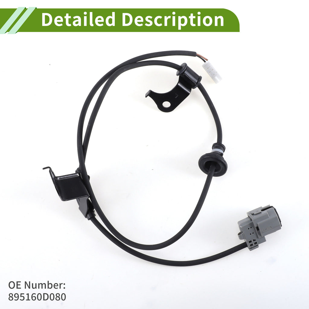 ABS Wheel Speed Sensor Replacement for Toyota Yaris (2006–2009)