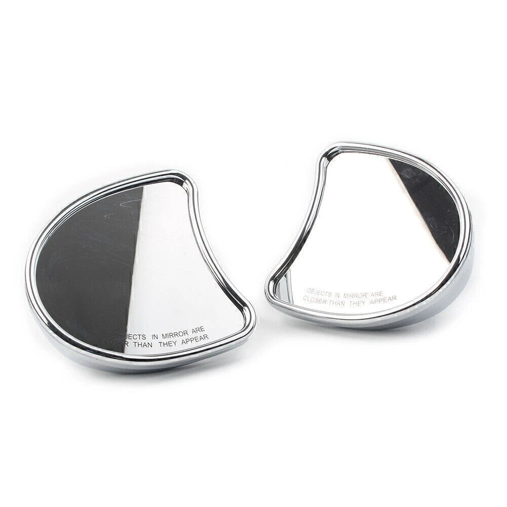 Chrome Inner Fairing Mount Side Rearview Mirrors for Harley FLHX FLHTK (2014–2023)