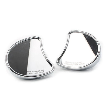 Chrome Inner Fairing Mount Side Rearview Mirrors for Harley FLHX FLHTK (2014–2023)