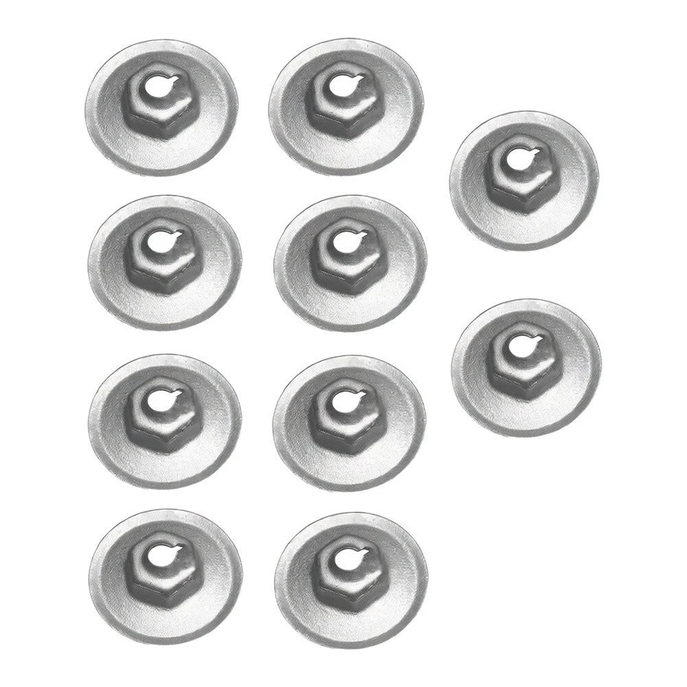 10 Piece Heat Shield Nut Set for Ford Focus C Max S Max Mondeo