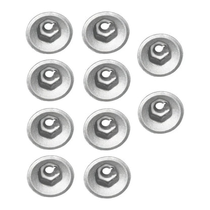 10 Piece Heat Shield Nut Set for Ford Focus C Max S Max Mondeo