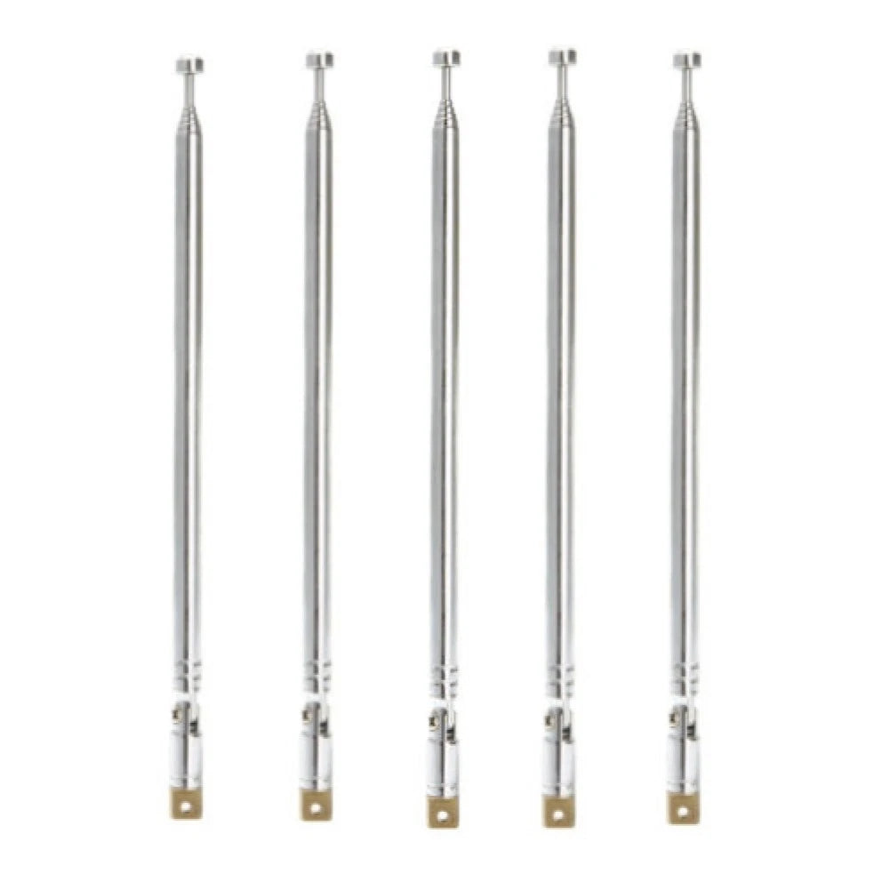 Set of 5 Replacement Telescopic Antennas for Radio TV